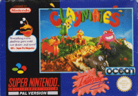 Claymates PAL Super Nintendo PAL box art